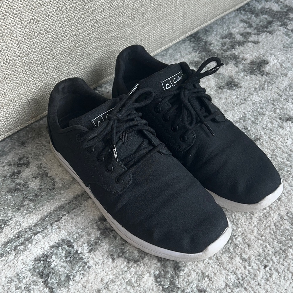 Travis Mathew- The Daily Woven Shoe (Black, Size 12)